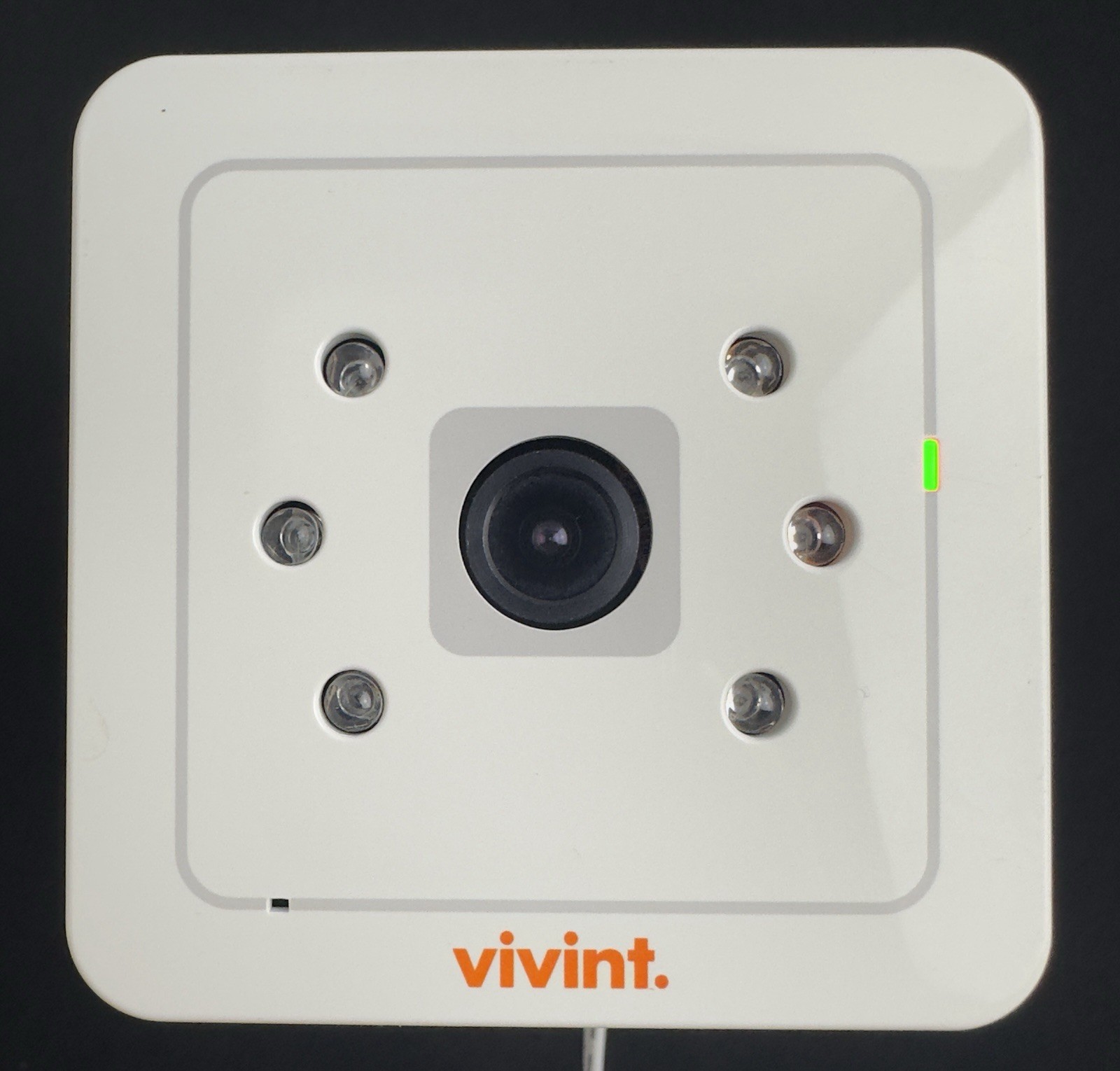 Vivint ADC-V520IR Indoor Wireless IP Camera W/Night Vision, Stand, Antenna+Cord