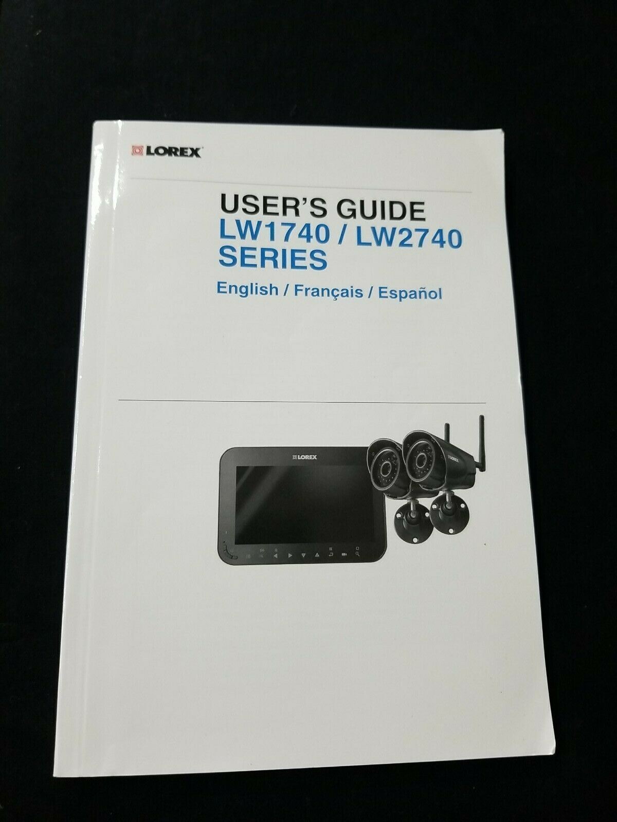 Lorex Security Instruction Manual For LW1741 LW1740 LW2740