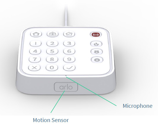 Arlo Home Wired Keypad Sensor Hub – Missing original box
