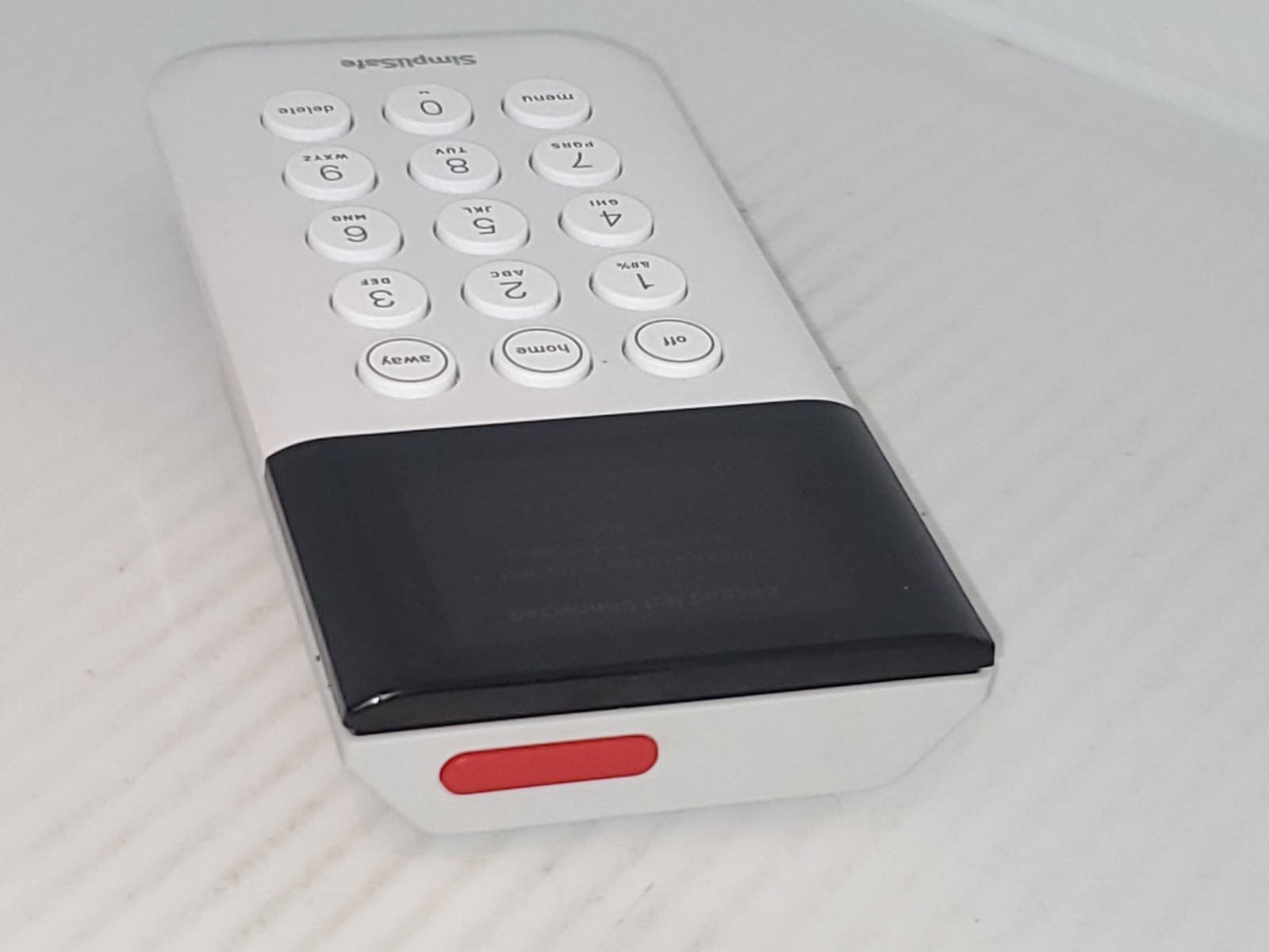 SimpliSafe SSKP3 Keypad White Wireless Touch-to-Wake Home Security GEN 3 – Used