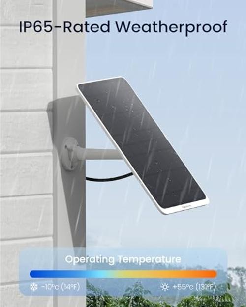 REOLINK 12W Solar Panel, for All Wireless Battery Camera Outdoor | Compatible
