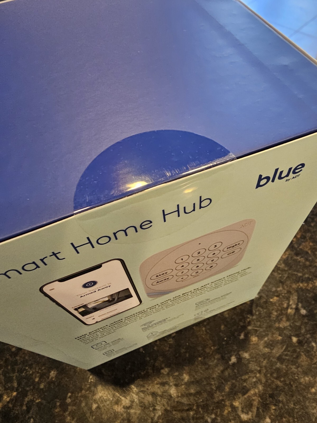 8 Pcs. Blue By ADT Smart Home Full Security System-Safety Seal Intact**NEW**