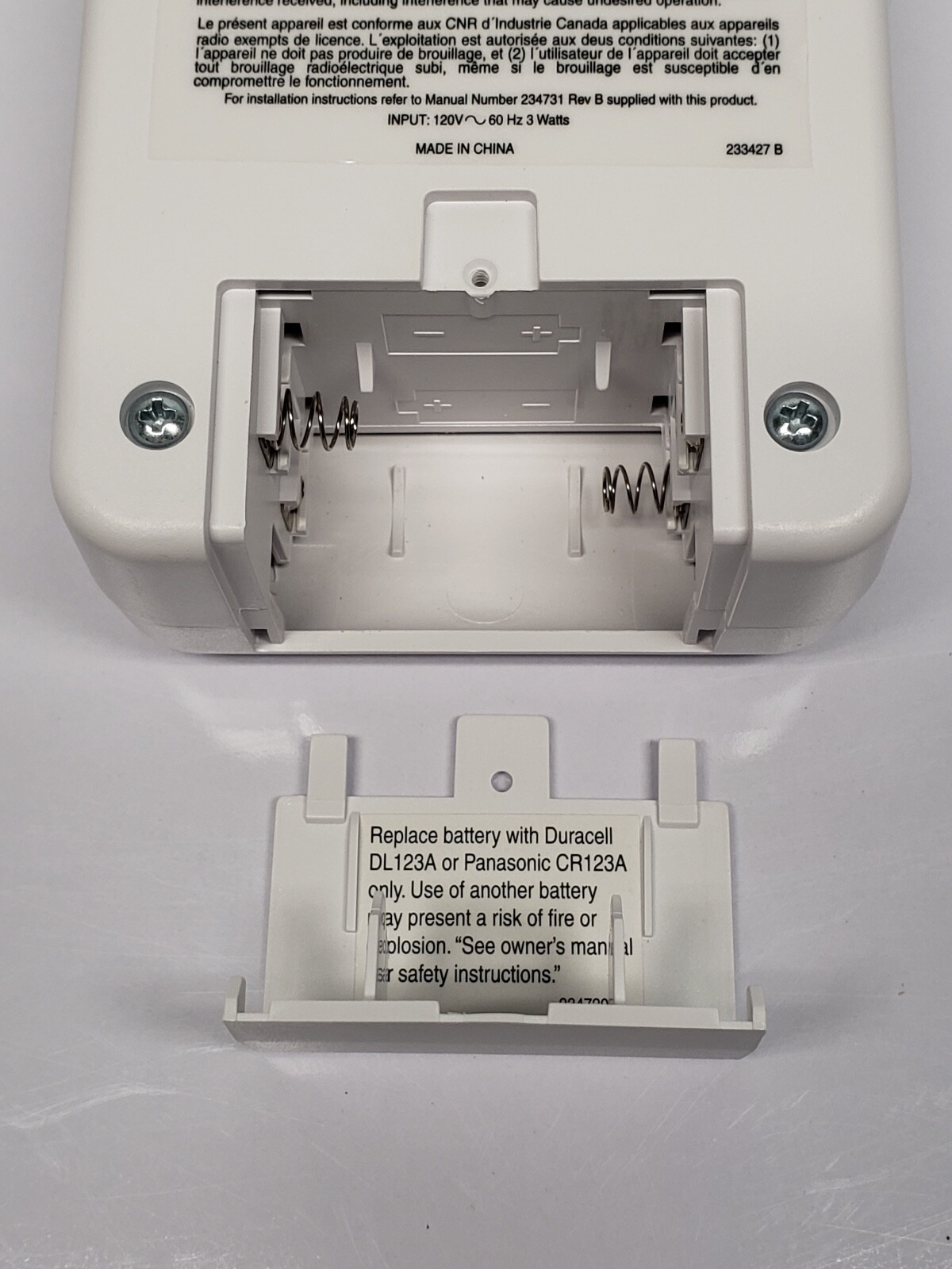 AT&T SW-ATT-SRN 41798 Wall Plug In Siren Wireless Security System