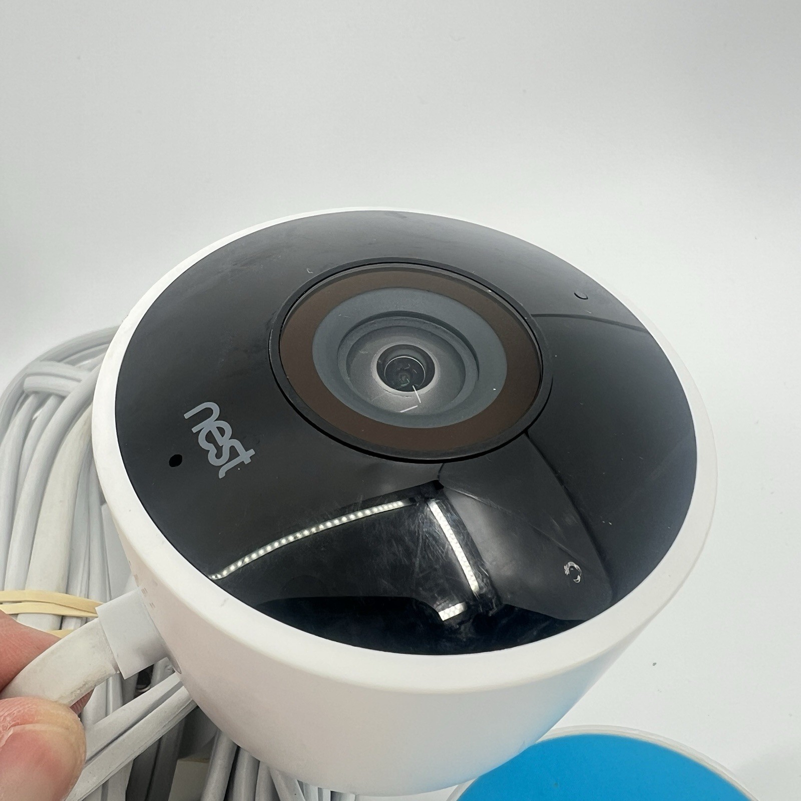 Google Nest Cam Outdoor Security Camera Wi-Fi Wired 1080P Night Vision NC2100ES