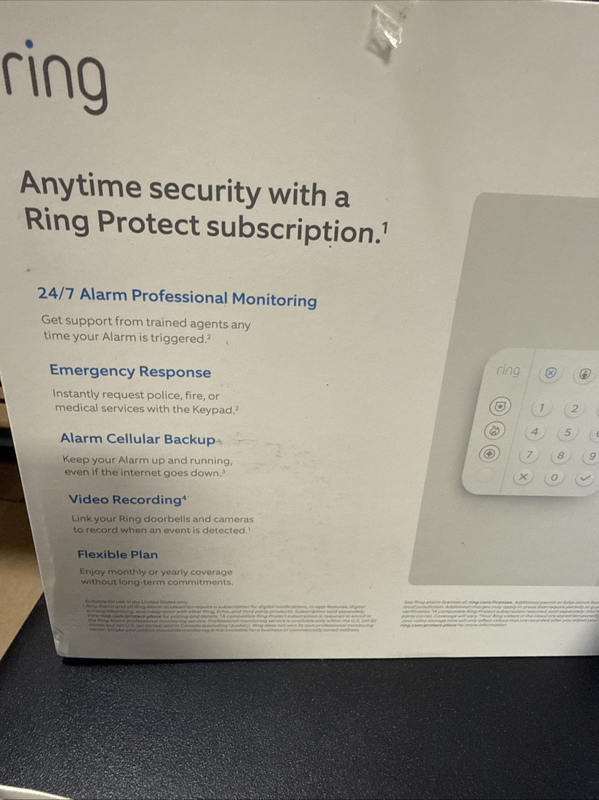 Ring Alarm 14 Piece Kit (2nd Generation) Home Alarm Security System, Alexa