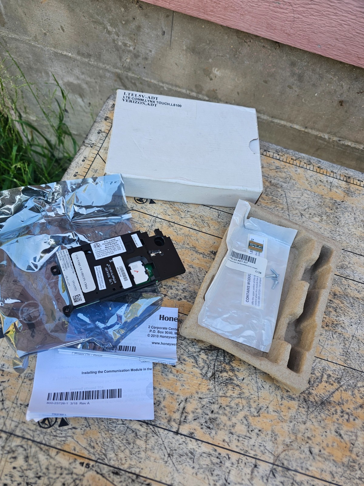 Honeywell LTEL5V-ADT LTE Communicator Connects Lynx Touch L5100 to ADT – Verizon