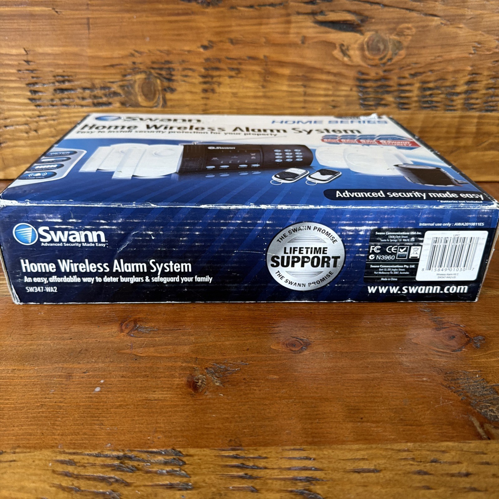 Swann Home Wireless Alarm System SW347 – WA2-RS New Open Box