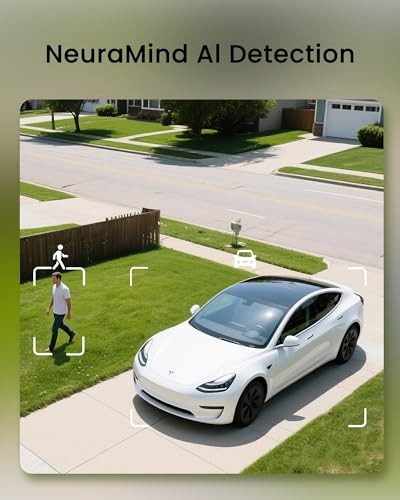 Solar Security Camera Wireless Outdoor 2.5K, 24/7 Recording, No Subscription