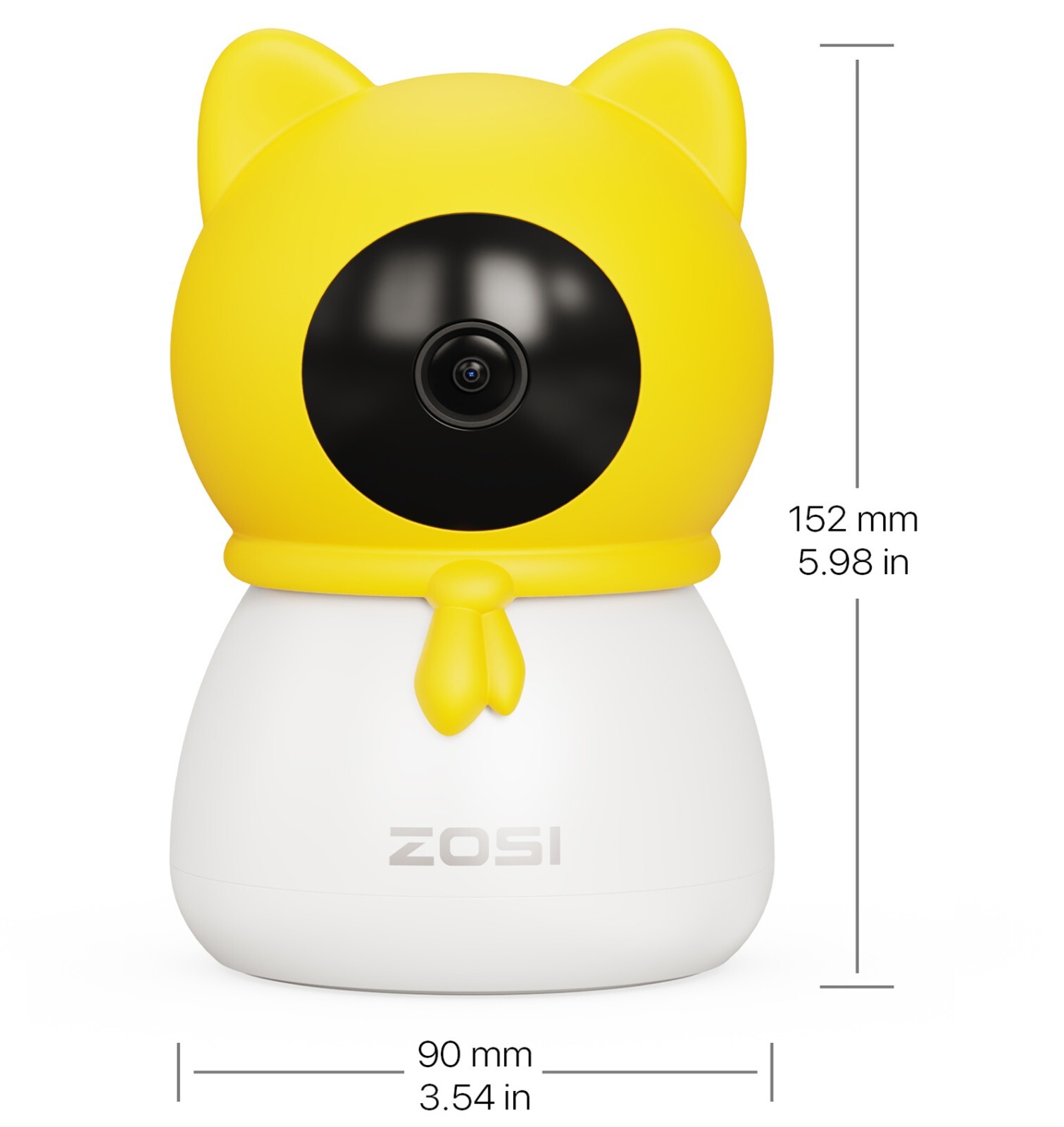 ZOSI 2K 3MP/4MP PT Wireless IP Zoom Camera HD 5GHz WiFi Indoor Auto Tracking