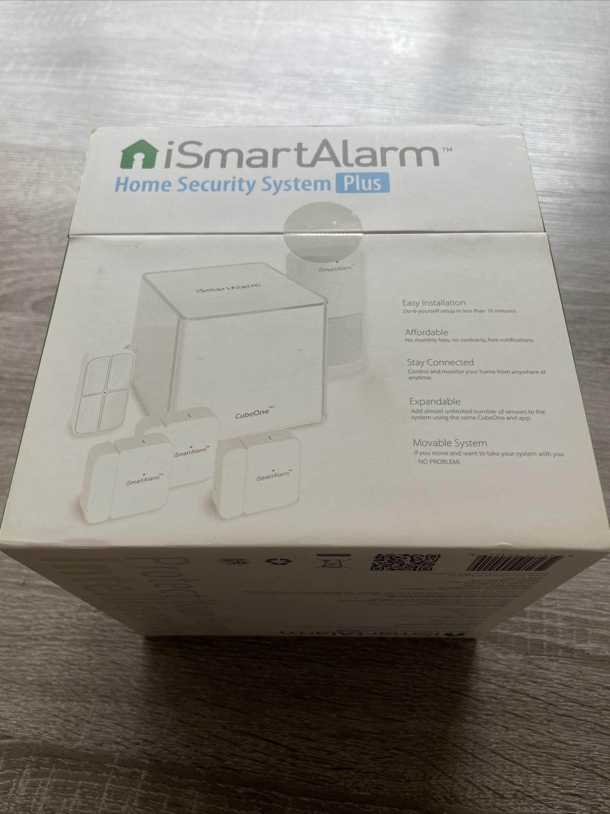 ISmart Alarm Smart Home Security System Plus, New Sealed