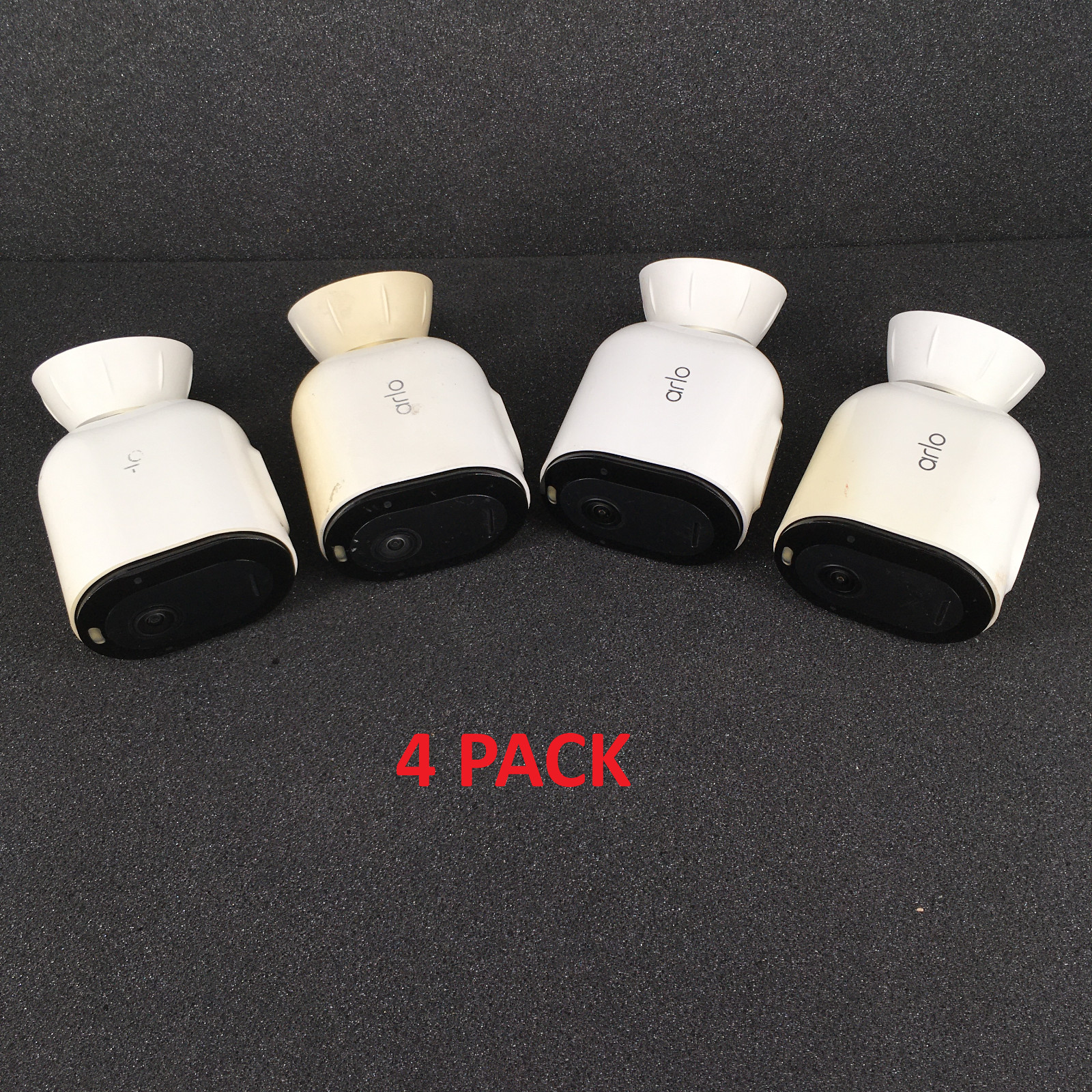 Arlo Pro 5S 2K Security Camera 4 PACK (SCRATCHED LENSES)