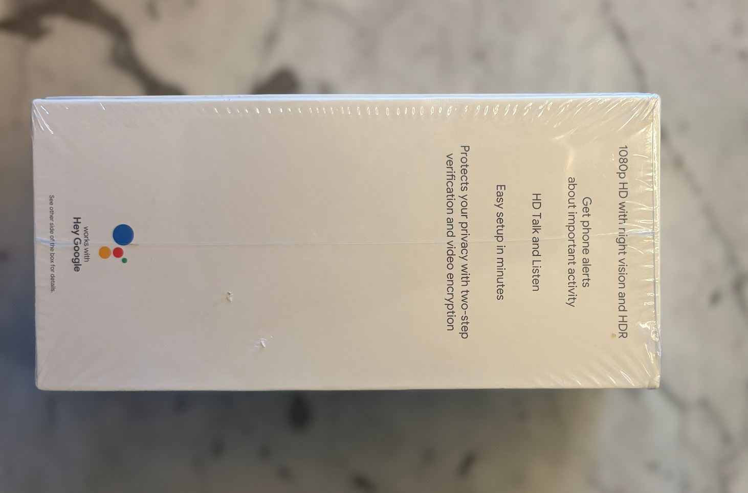 Google Nest Cam – Indoor – Wired – 2nd Generation – Brand new in plastic