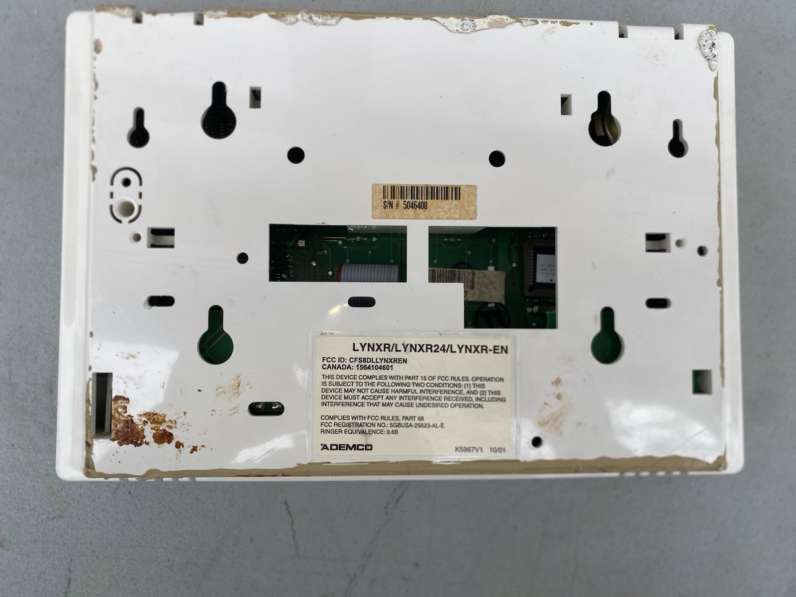 Honeywell Ademco LYNX R/LYNX24/LYNXR-EN Unit Only