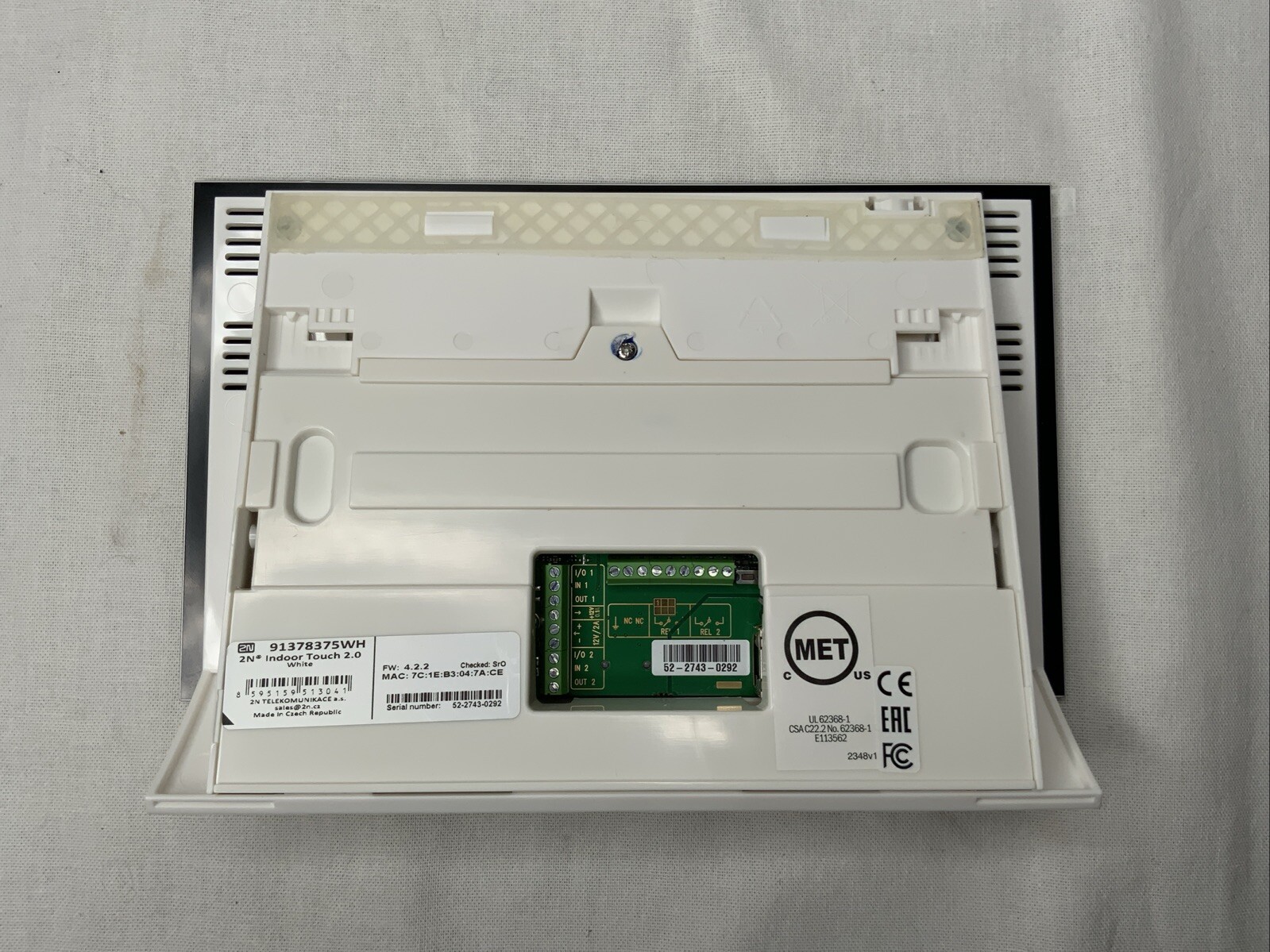 2N Indoor Touch 2.0 (White) Model# 91378375WH