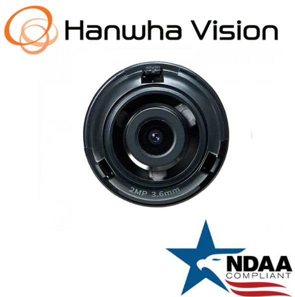 Hanwha Techwin SLA-2M3600Q 2MP 3.6mm fixed focal Security Camera lens