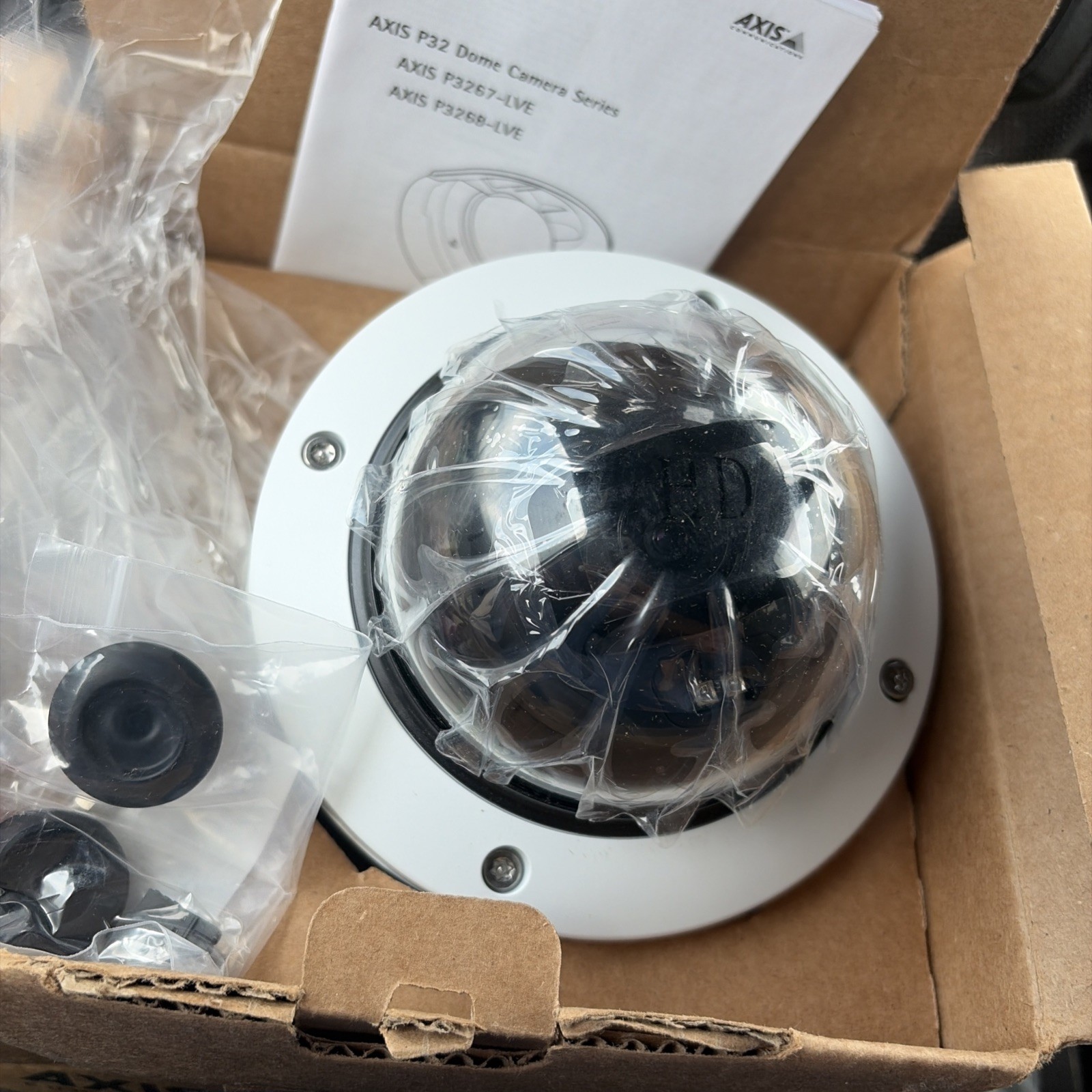 NEW /Open Box – Axis P3268-LVE (02332-001) 4K UHD Outdoor IR IP Dome Camera