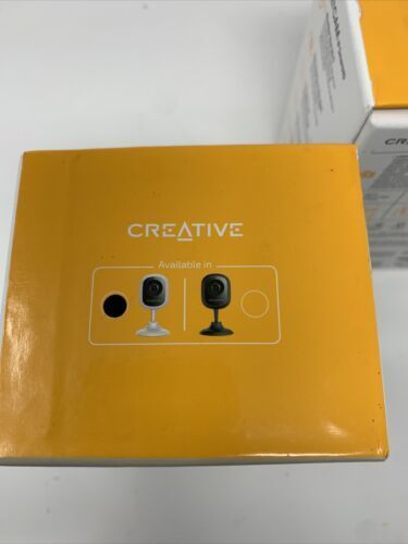 X2 Creative Live! Cam IP SmartHD 720p Wi-Fi Monitoring Camera BLACK (A12)