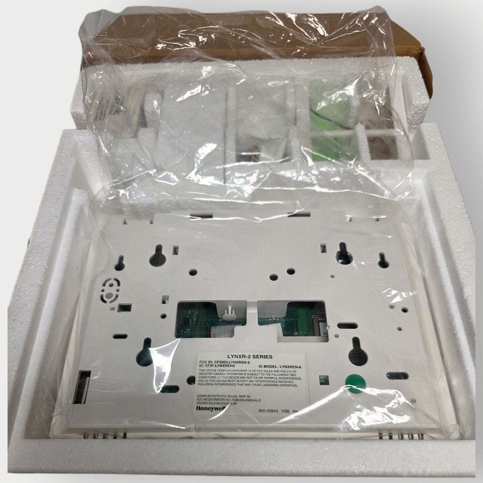 NEW Honeywell LYNXR-2 Series Security Control Panel for Home Alarm System