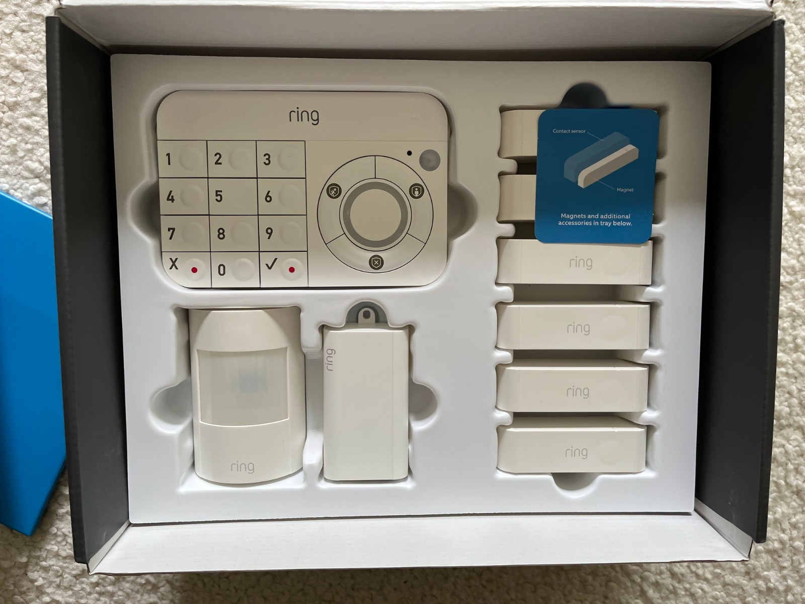 Ring Alarm Wireless Security Kit Home System 10 Pieces (1st Gen)