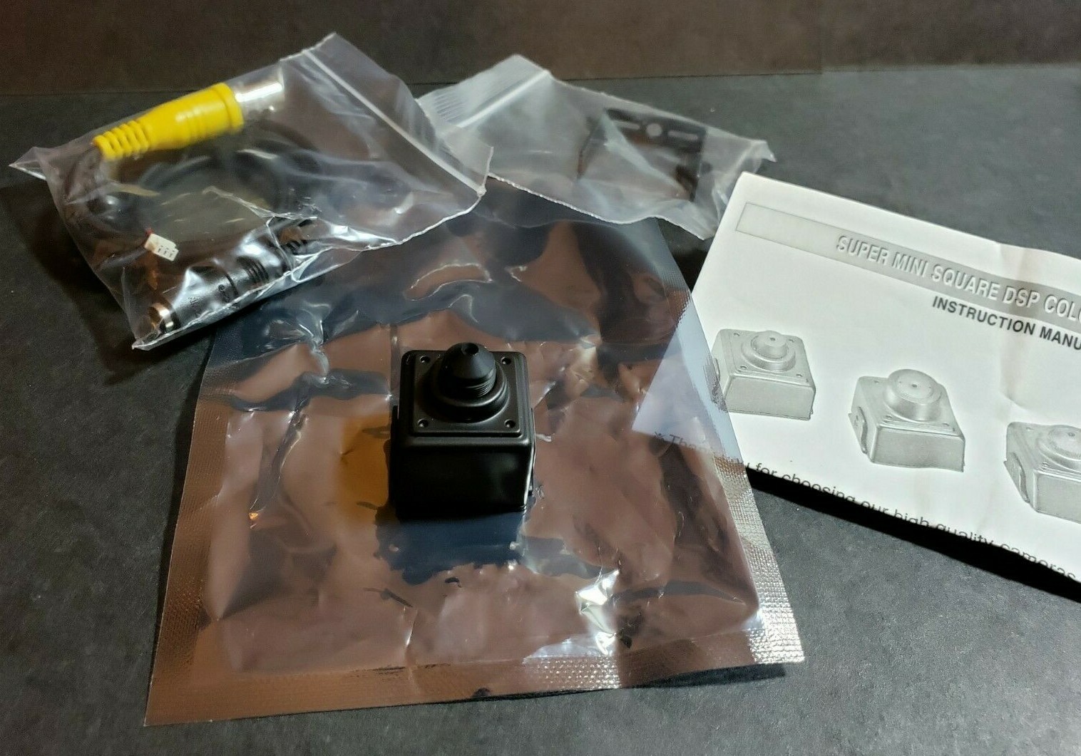 KT&C KPC-S20CP4 5.5mm Pinhole Lens Micro Compact Super-Vision Color Camera NEW