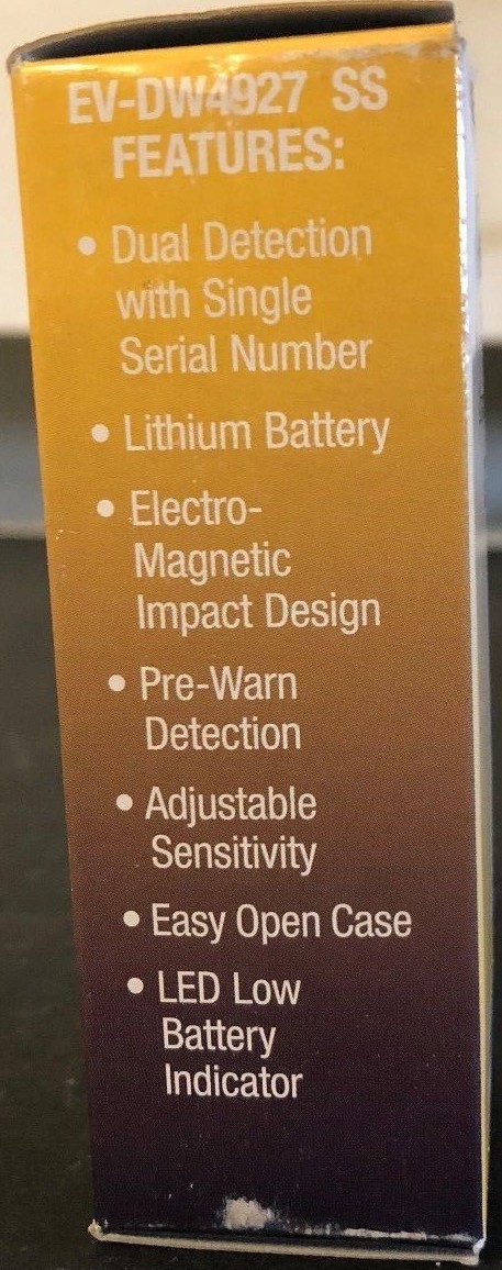 Brand New DSC EV-DW4927 SS Wireless Shock Sensor with Contact