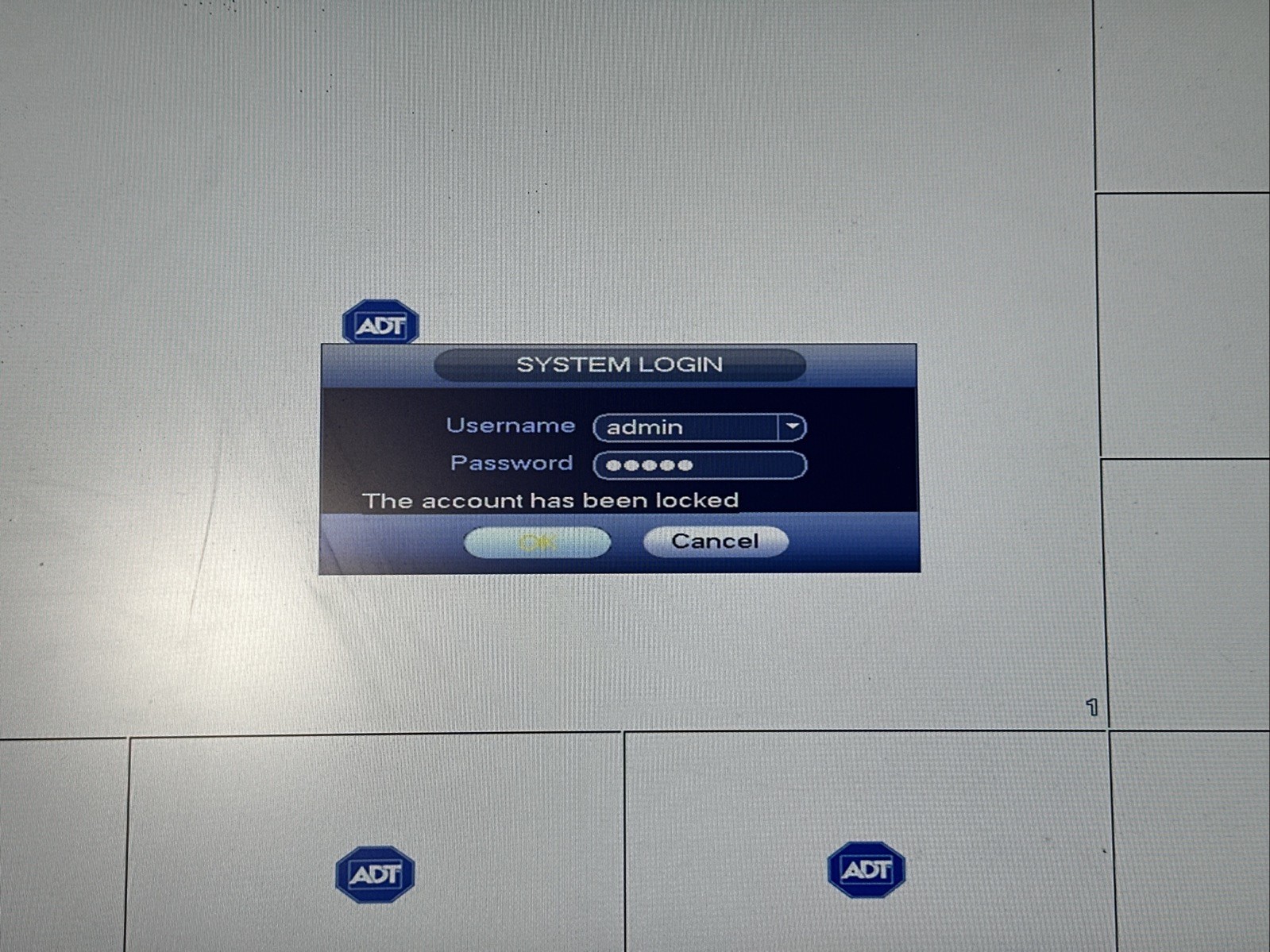 Network Video Recorder NVR4208-8P-ADT-4 | 4TB HD *NEEDS PASSWORD*