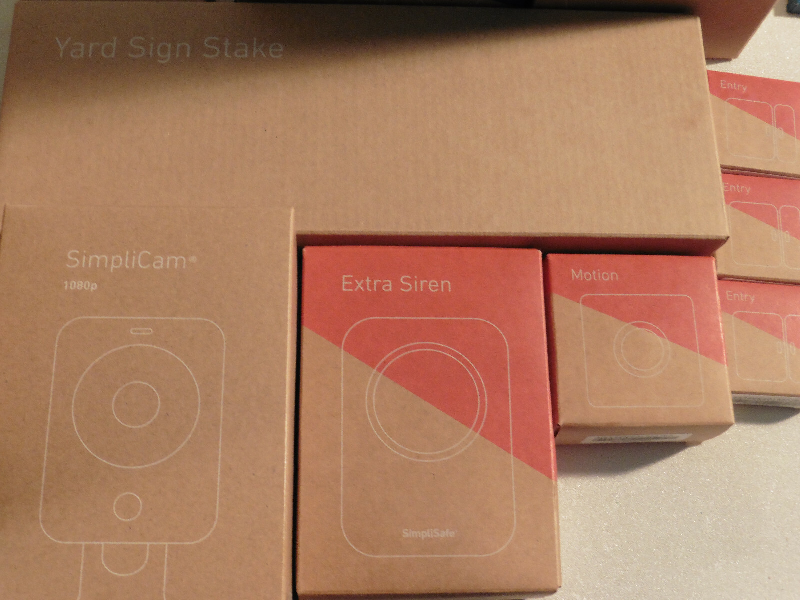 BRAND NEW Simplisafe Security System SSCS3 SSEDSM2 SSCM2 Base Smoke Camera Fob+