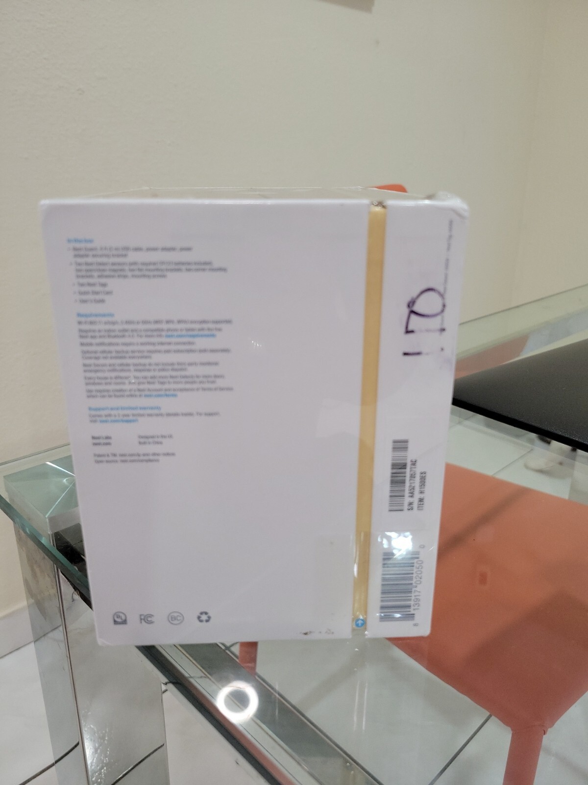 Google Nest Secure Alarm System Starter Pack (H1500ES) – New