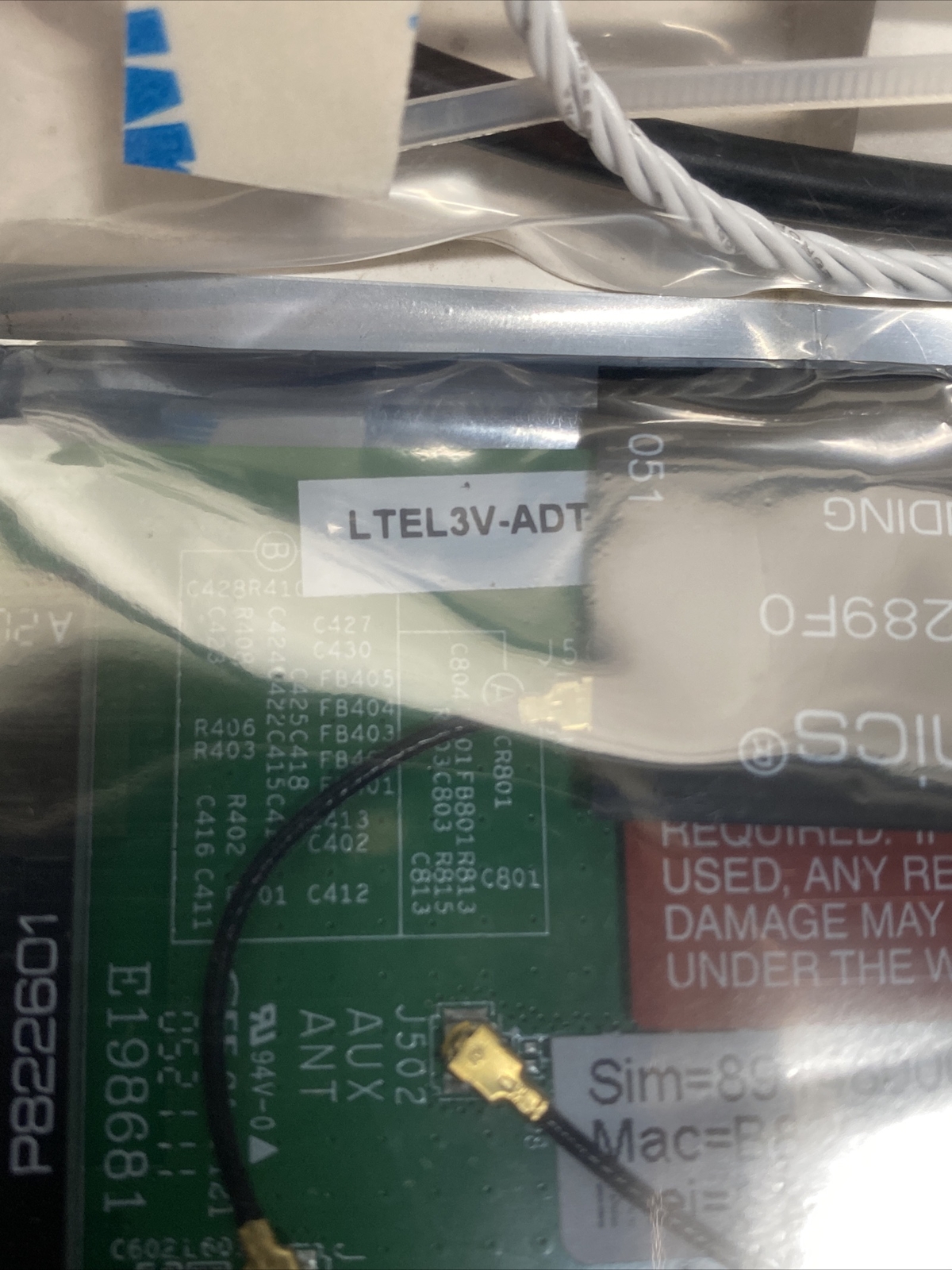 Honeywell LTE3V-ADT Verizon, ADT LTE Communicator L3000