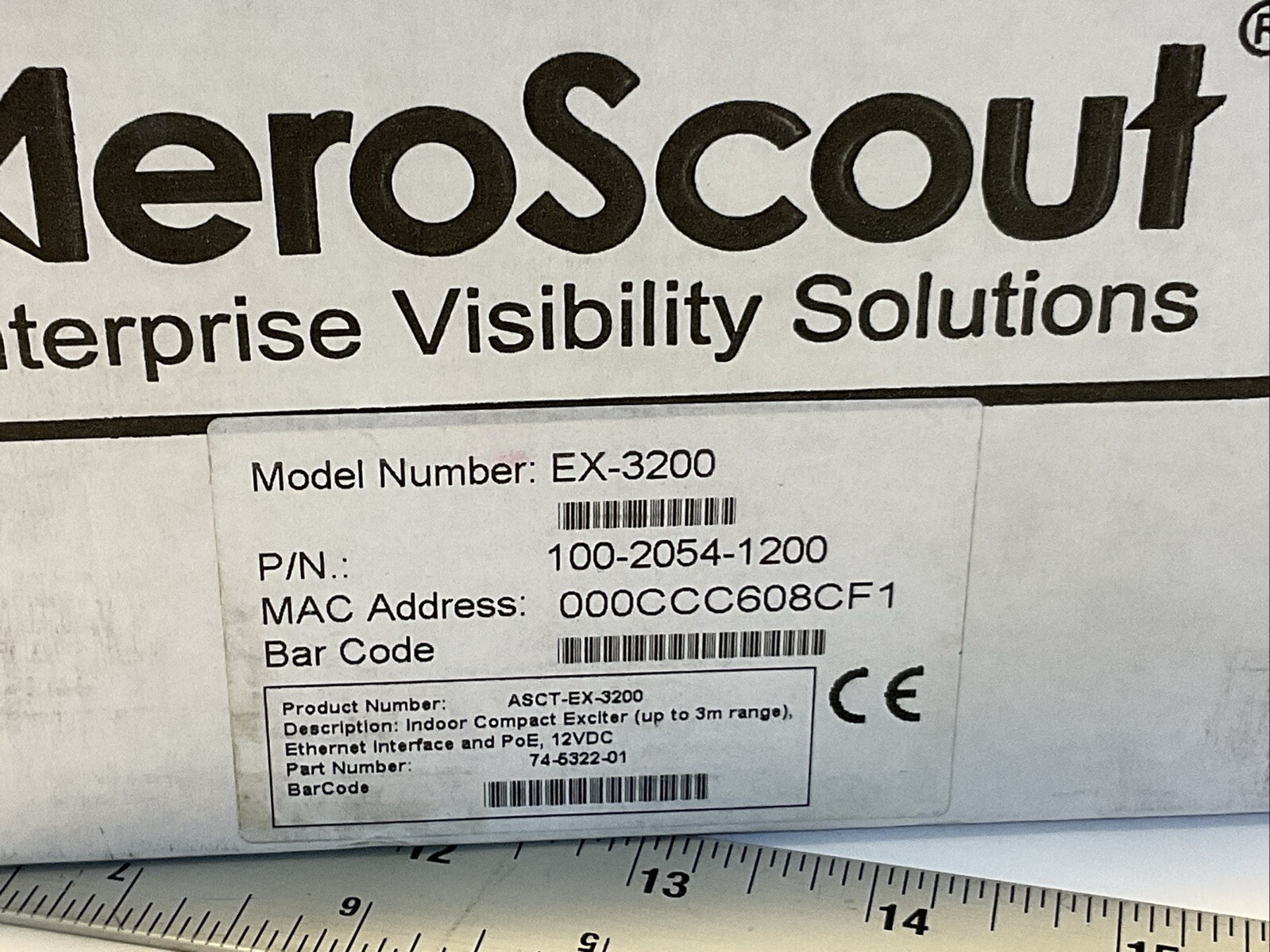 Aeroscout EX-3200 Indoor Compact Exciter Factory Sealed Cisco ASCTEX3200 New