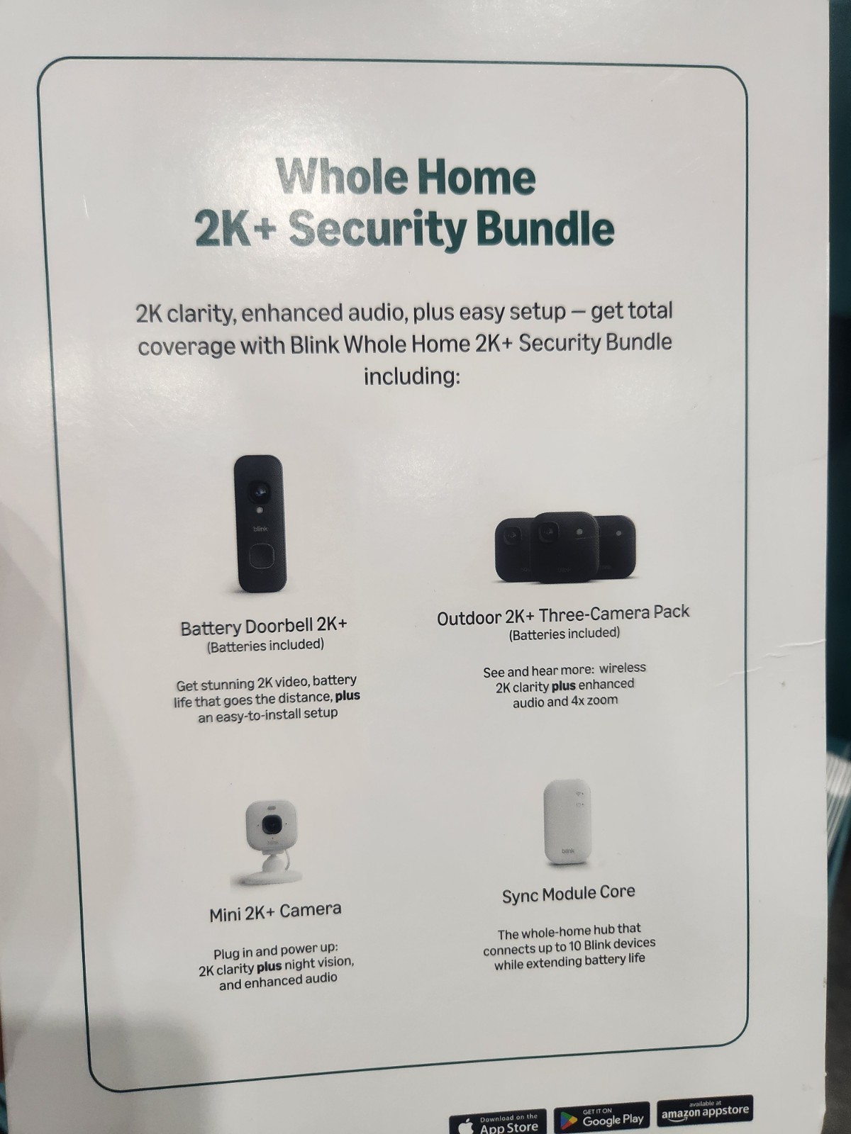 Blink 2K+ Whole Home Security Camera Bundle