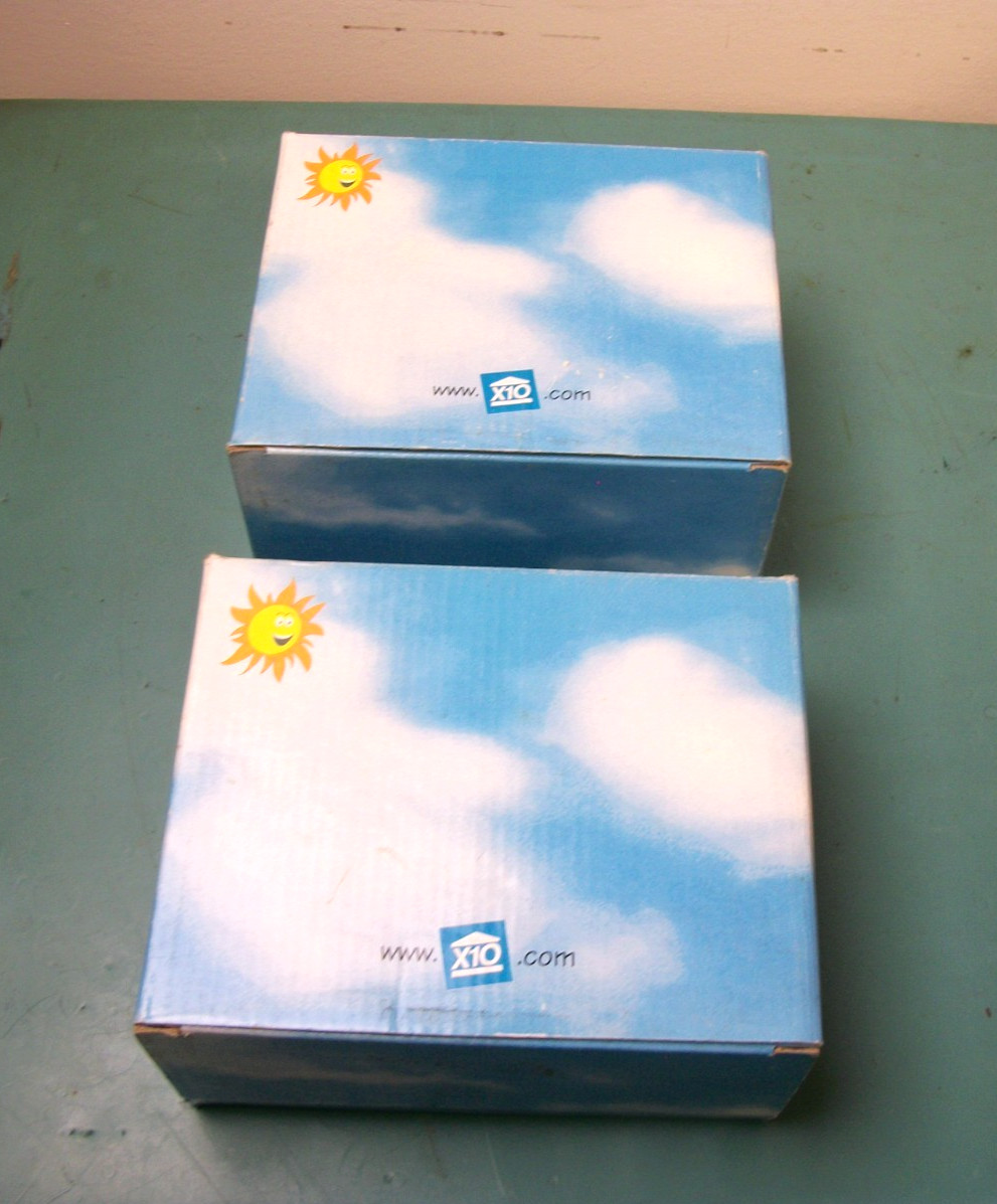LOT OF 2 – X10.Com UX23A-C Whole House Security Camera VCR Controller NEW OpenBx
