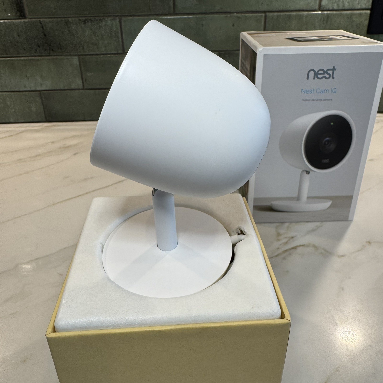 Google Nest Cam IQ Security Camera Excellent & Tested Factory Reset.