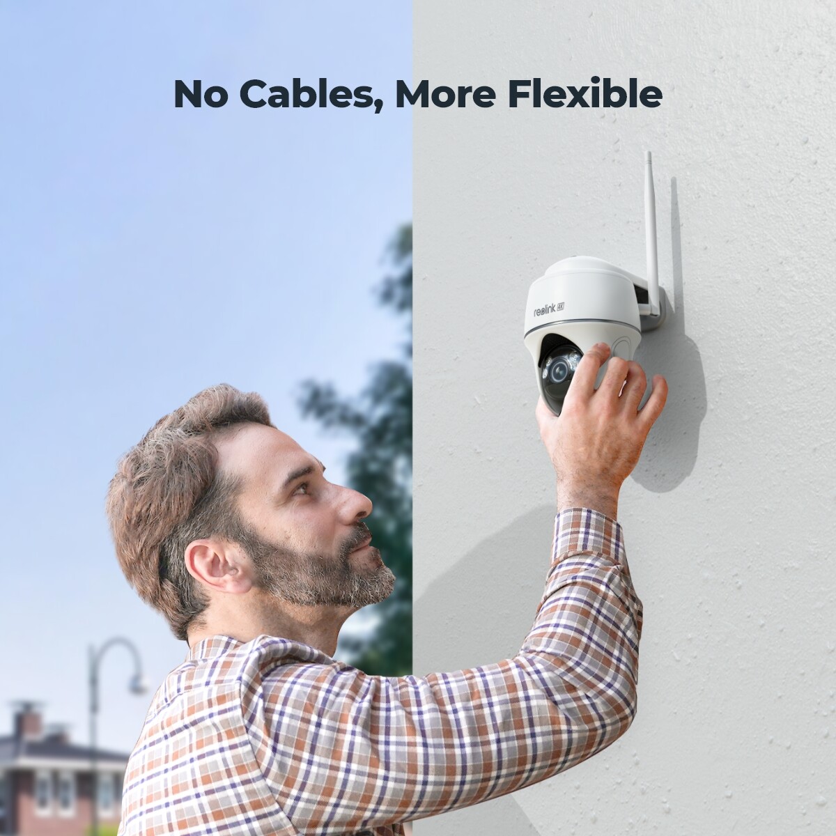 Reolink Home Hub 4K Solar Wireless Security Camera Argus PT Ultra with Solar