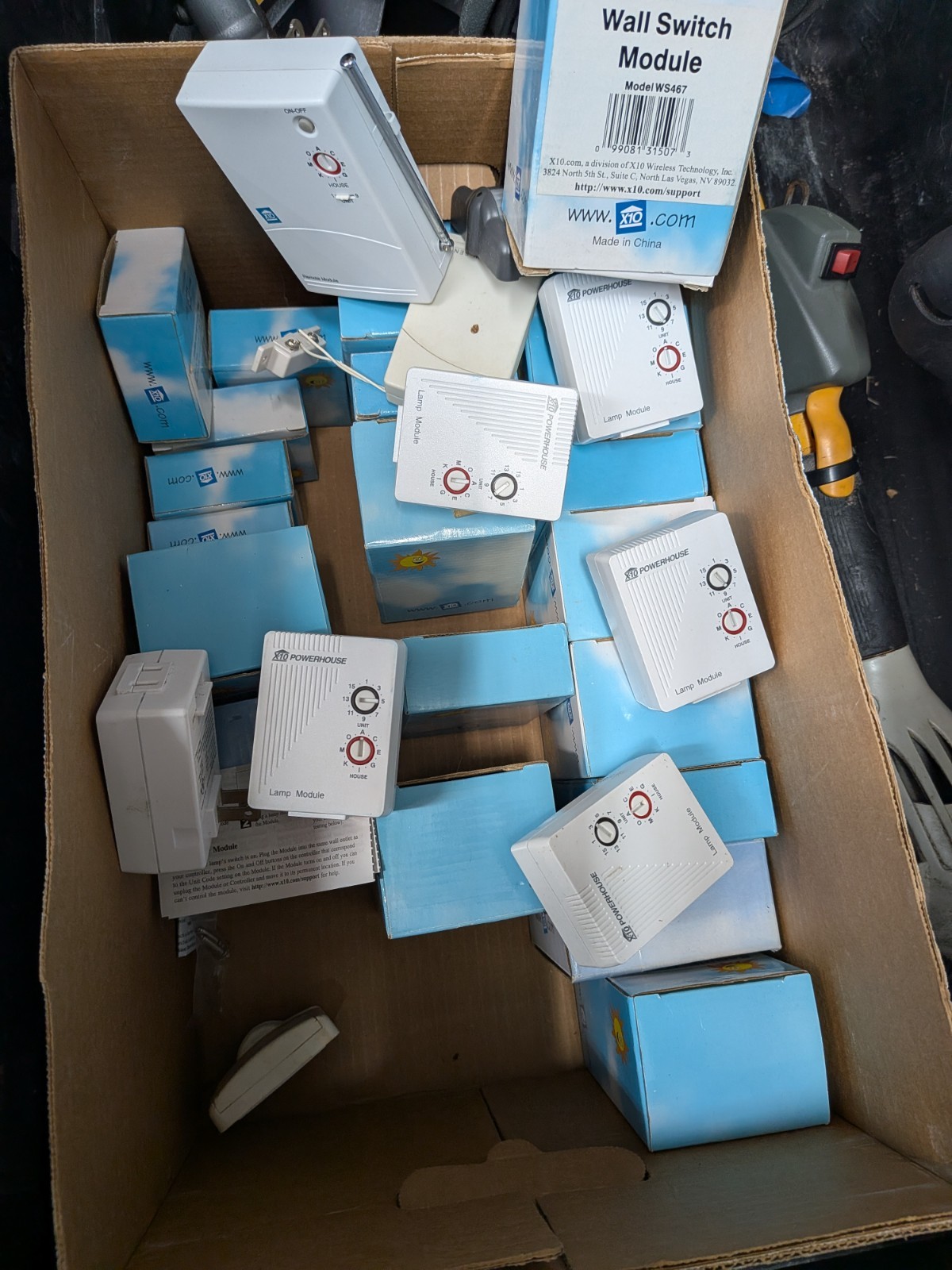 X10 Home Security System Receiver Transceiver Remote & More Bundle Lot
