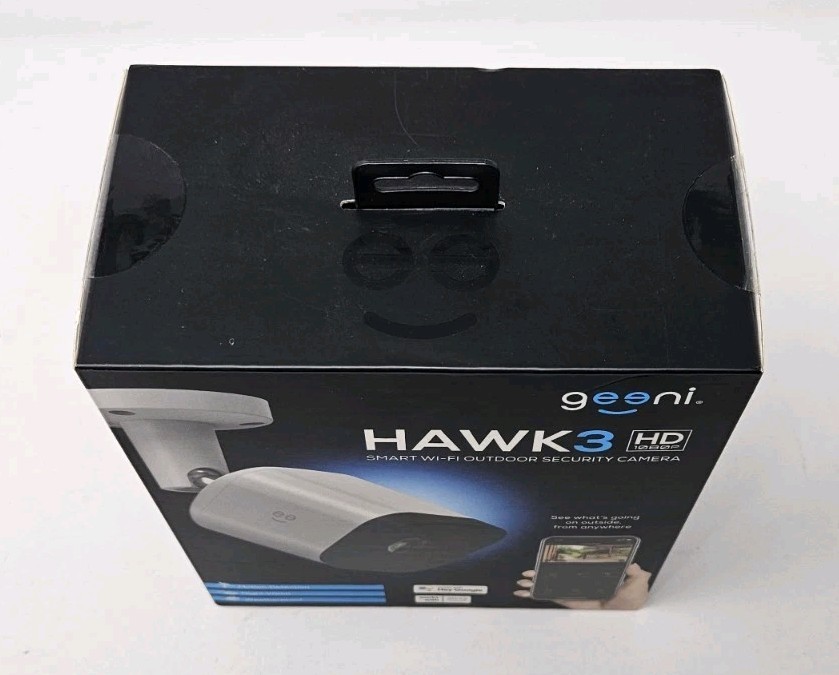Geeni Hawk 3 Outdoor Smart WiFi Security Camera NEW IN BOX Works w/ Alexa Motion