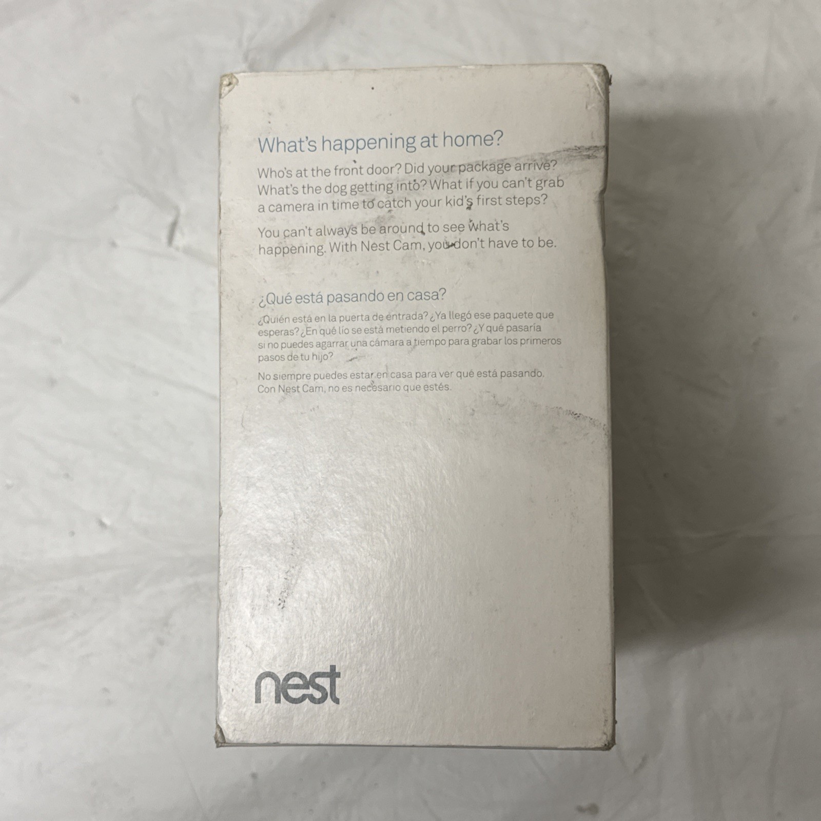 Google Nest Cam Indoor Security Plug-in Wi-Fi Camera NC1102ES A0005