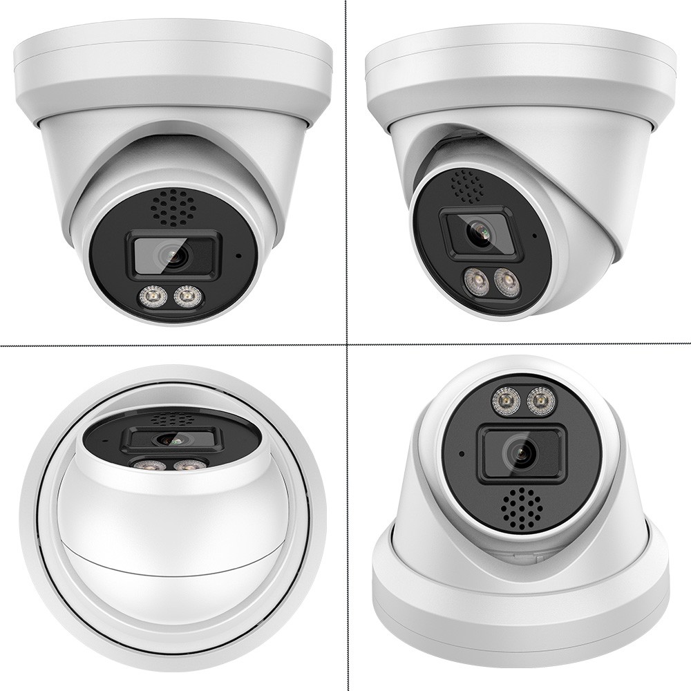 Vikylin 4K 16CH 16 POE CCTV System 8MP IP Camera IR 30m Speaker+Audio Indoor Lot