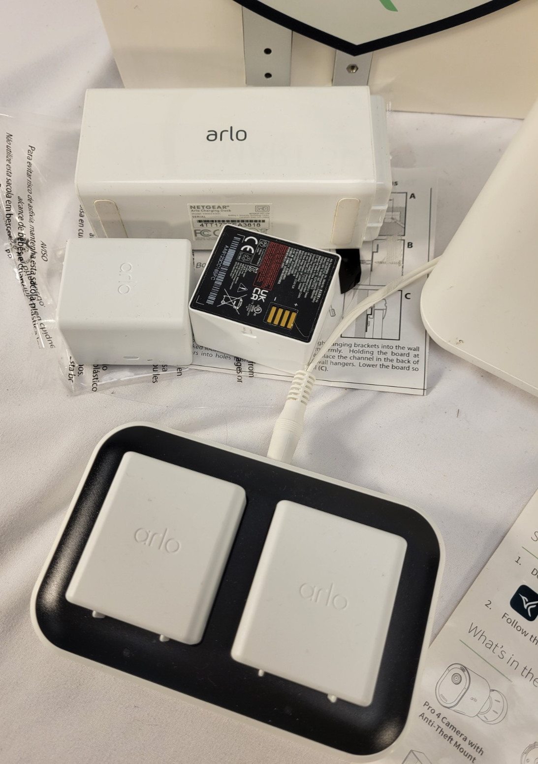 Arlo Surveillance cameras and accessories “LOT”
