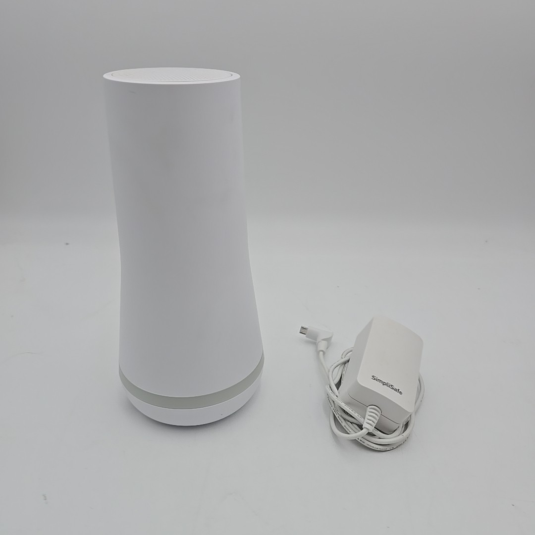 Simplisafe SSBS3 Home Security Base Station White w/Power Supply