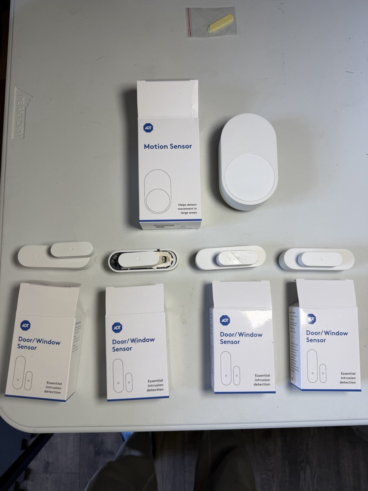 ADT Google Nest Smart Home Security Bundle Base Door Sensors Camera AS-IS