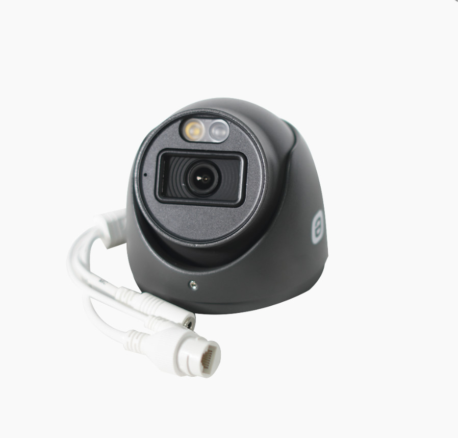 Epcom XE43D-GEN3(BLACK) Camera IP Turret 4MP (2K) 2.8mm IR 98ft IP67 Mic SD