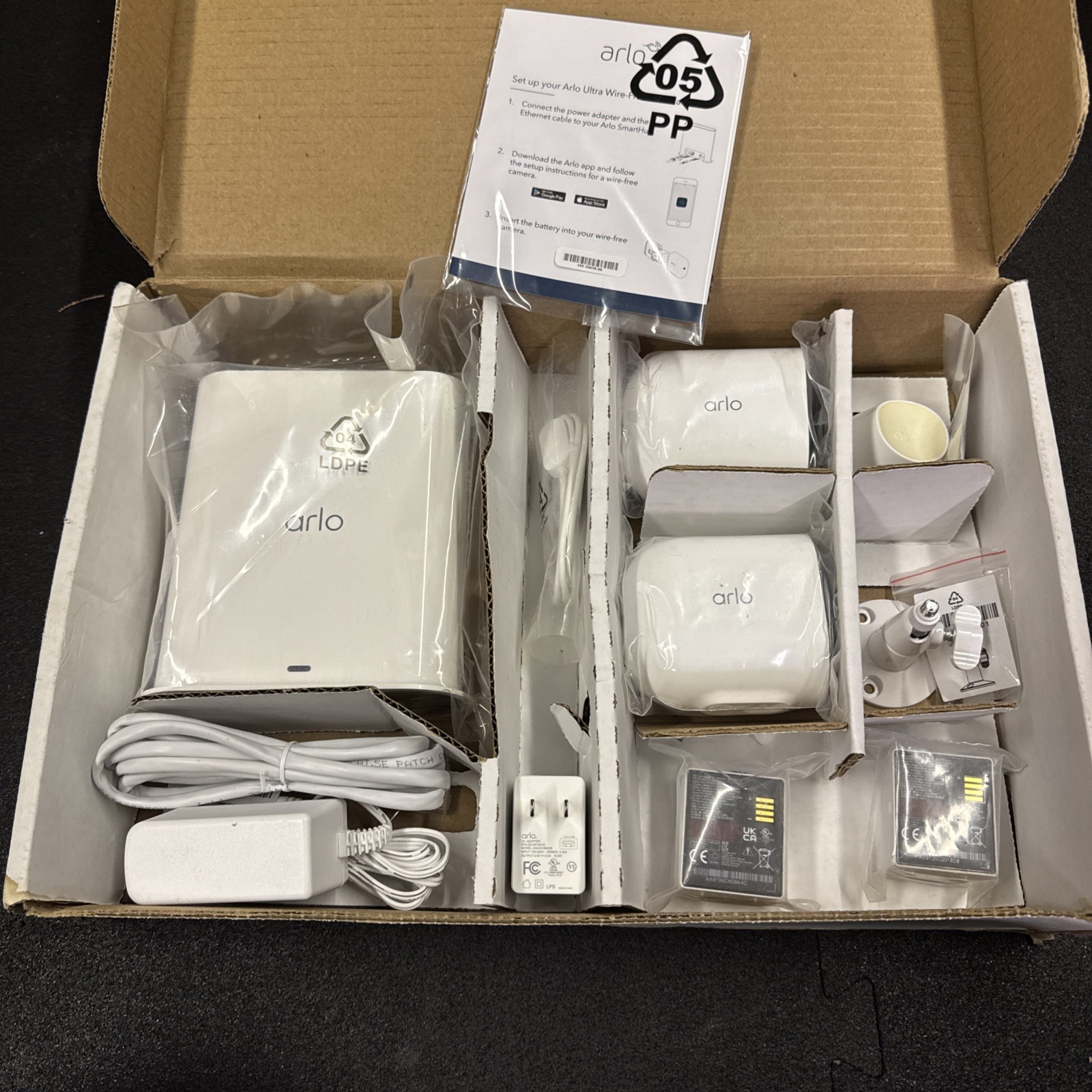 Arlo Ultra 2 4K HDR Wireless 2-Camera Security Kit w/ Base Station