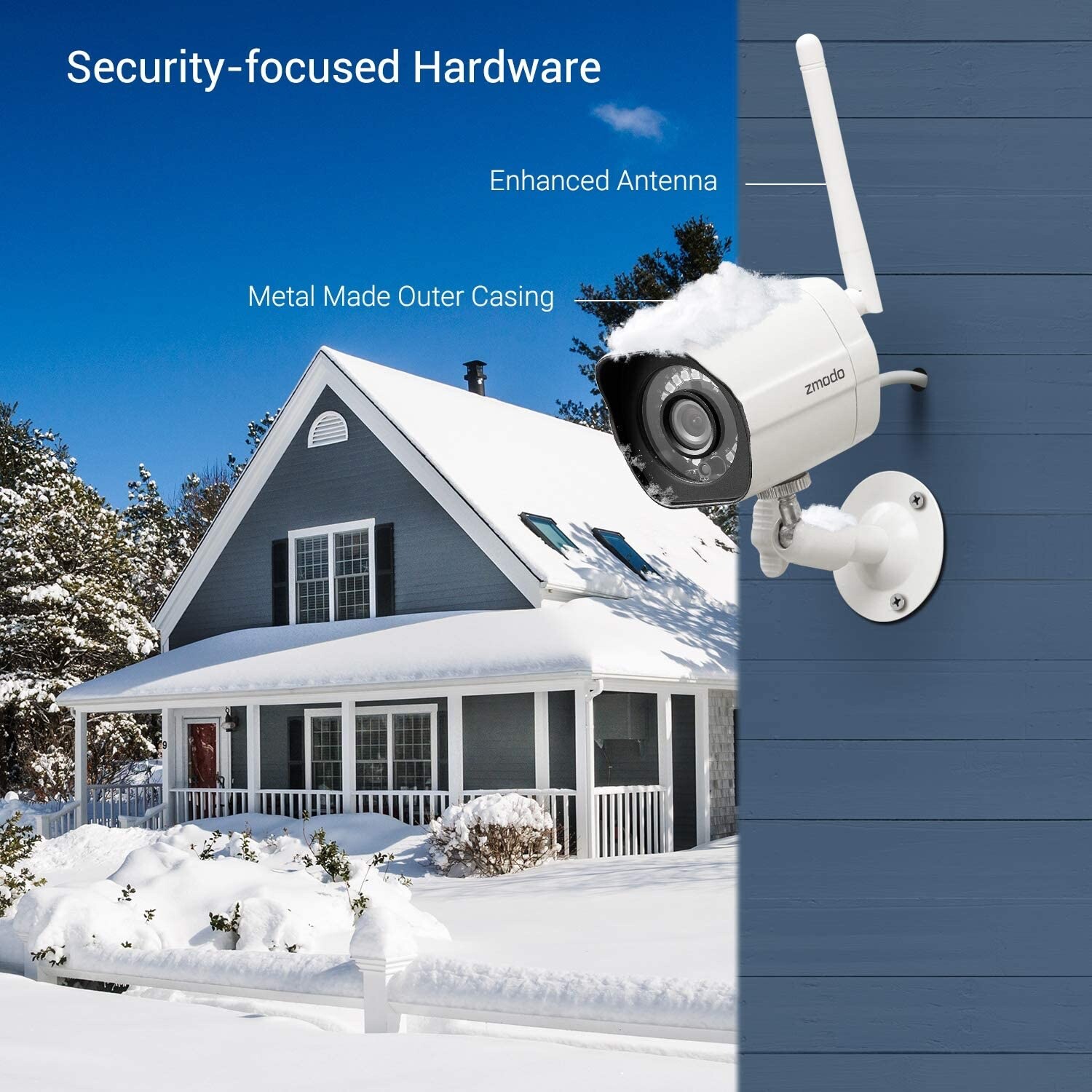 Camaras De Seguridad Paquete De 2 Home Security Surveillance Cameras 2PCS NUEVO