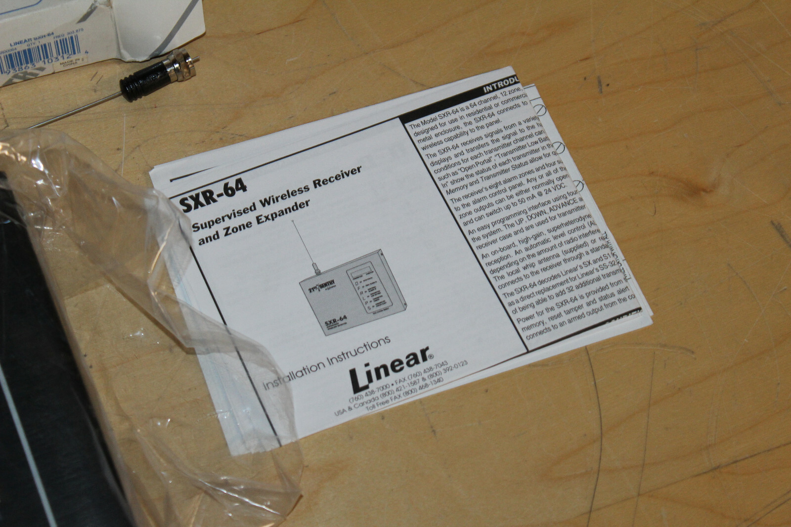 Linear SXR-64 21st Sentry Supervised Wireless Receiver (sxr-64a) (ssr00064) ~ o