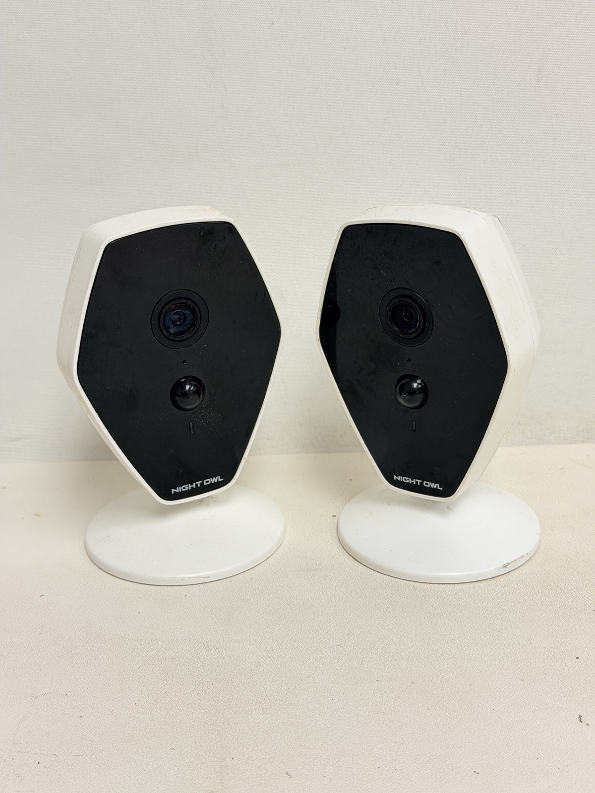 Lot of 2 – Night Owl Wireless Indoor Security Cameras (WCM-HT20W-IN)
