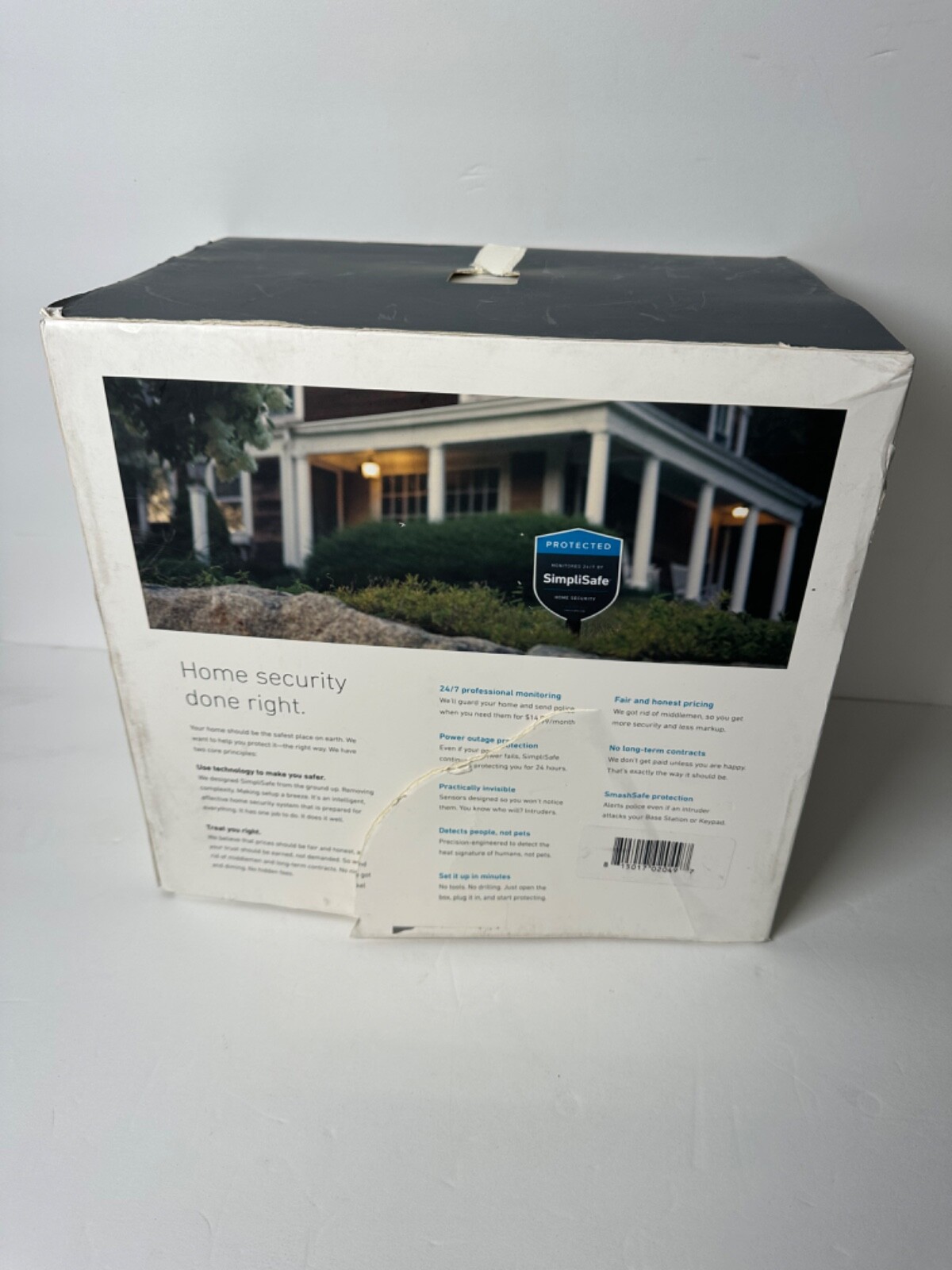 SimpliSafe Protect Home Security System White 11-piece Complete (open box)