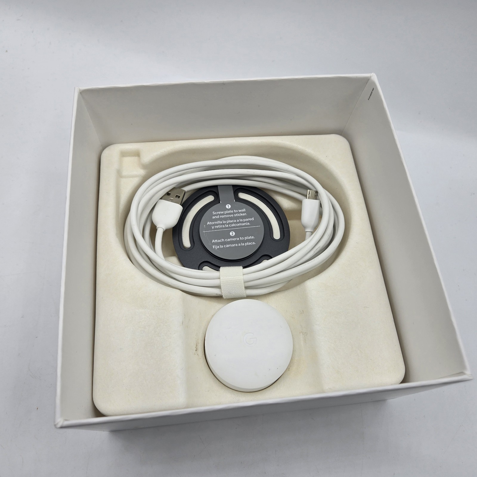 New Open Box Google Nest A0005 NC1102ES Cam Indoor Security Camera 1st Gen – NIB