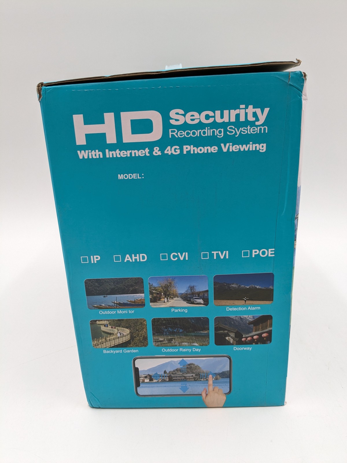 Video Surveillance Outdoor Security 4-Camera System 4K Ultra HD IP66