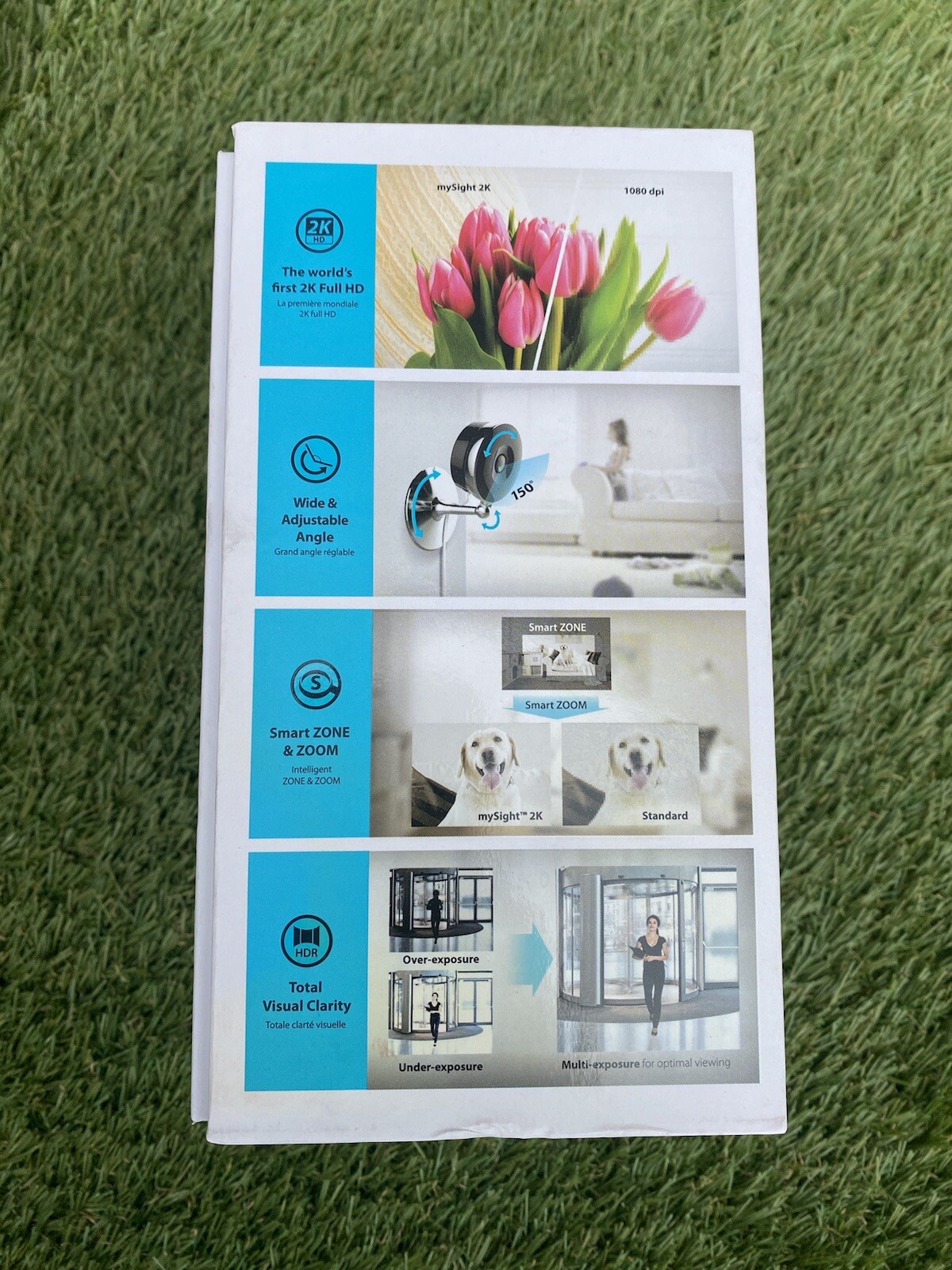 iLuv mySight 2K Wi-Fi Cloud-Based HD Video Camera